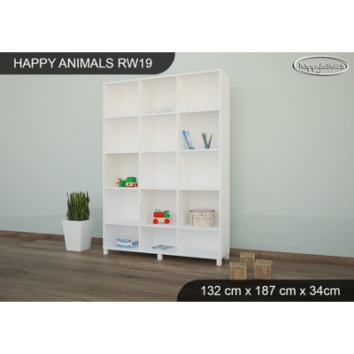 187cm H X 132cm W Kids Bookcase