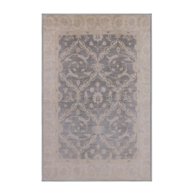 Tapis oriental gris Bowmanville, Rectangle 3 pi x 5 pi