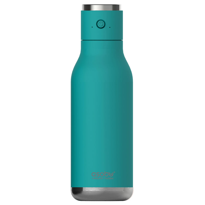 Asobu 500ml Double Wall Insulated Stainless Steel Water Bottle, Teal