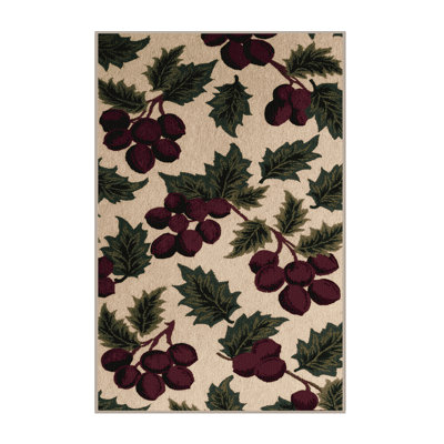  Tapis lavable Sloe Fruits