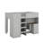 Wood Full Size Loft Bed With Built-In Wardrobe,Drawers, Storage Shelves And Desk-667390641