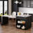 Kitchen Island With Extendable Dining Table-2124716389