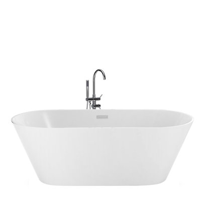 Undis 1500mm x 750mm Soaking Acrylic Bathtub