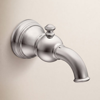 Weymouth Wall-Mounted Tub Spout with Diverter