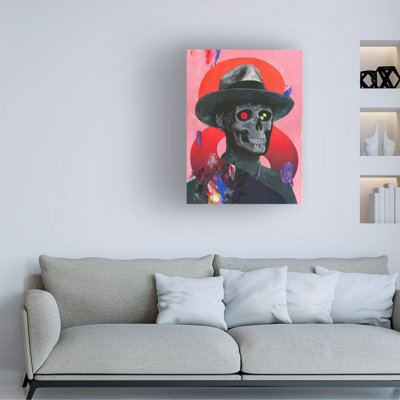Famous When Dead The Road To Hell By Famous When Dead V3 High Res No Blue Canvas Art