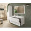 Ensemble de meuble-lavabo mural simple 39 po Jasso-527149230