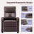 Nailea 25.2" Wide Standard Recliner-268644706