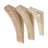 12 in x 2-1/2 in x 8 in Unfinished Medium Solid Traditional Plain Wood Bracket Corbel-51892861
