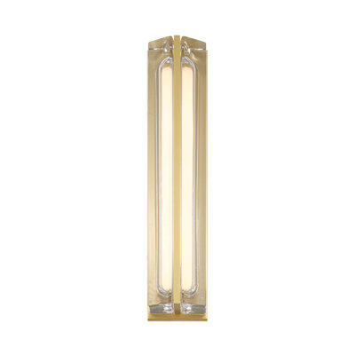 Langferd, Outdoor, 24", Matte, Clear Glass