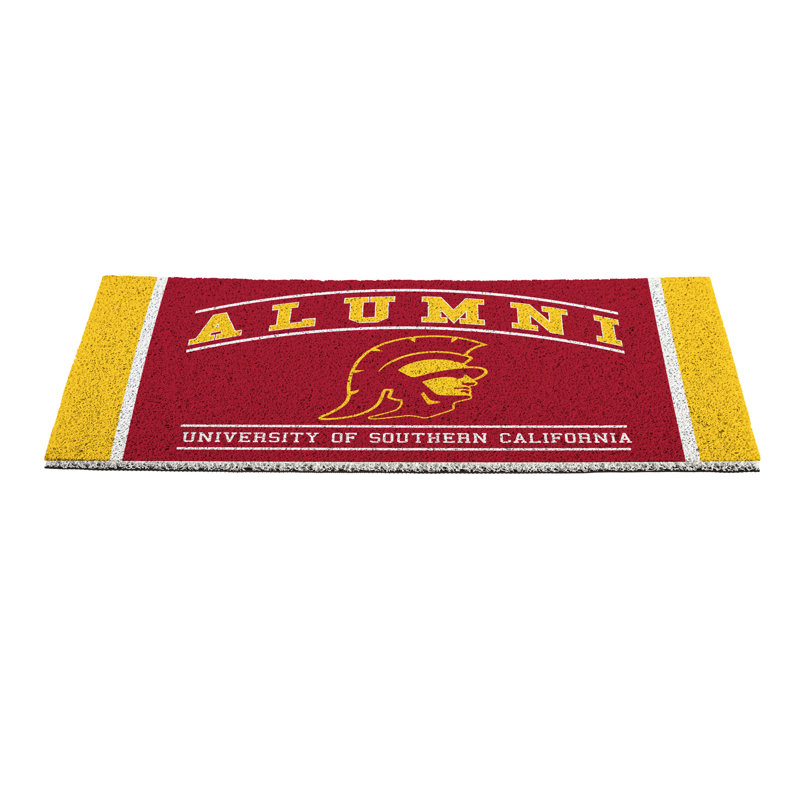 Tapis en PVC de l'Université de Southern California Alumni, 28 po x 16 po