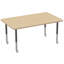 Table d'activité rectangulaire à hauteur réglable en forme de T-99071069-99069346-99018376