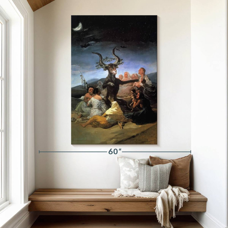 Kelan Witches' Sabbath 1797-98, 51" H x 34" W