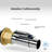 Bathroom Pop Up Drain with Overflow, Solid Stainless Steel Sink Drain Assembly with Removable Hair Catcher, Mirror Shine Anti-Peeling Finish, Fits 1.5-1.75 Inch Drain Opening, Chrome, 1 Pack-126553869