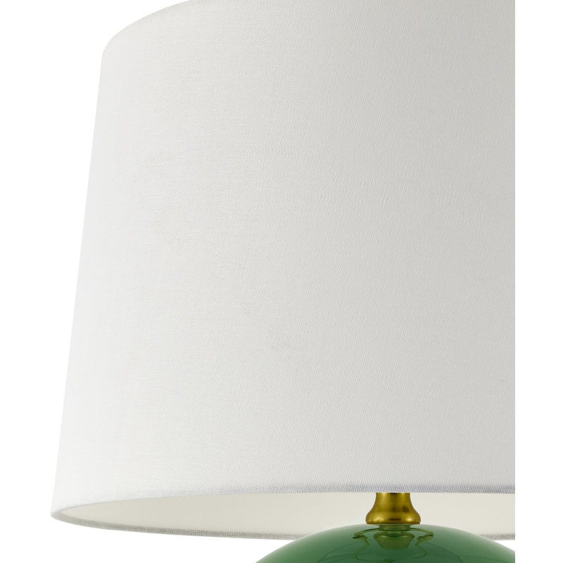 Lampe de table sphérique Havrilka, Vert