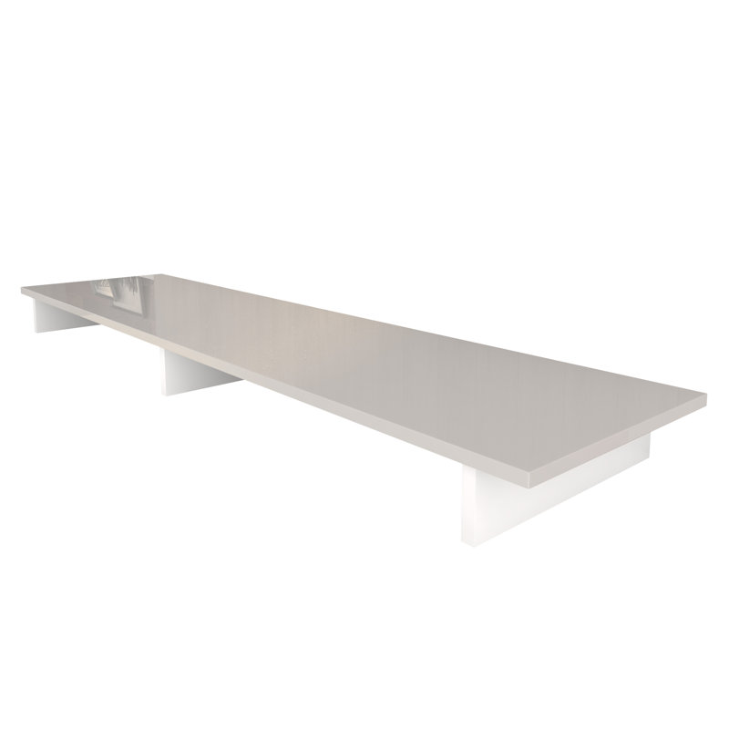 Mccready Extra Shelving, White (matt)/Sand grey (glossy)
