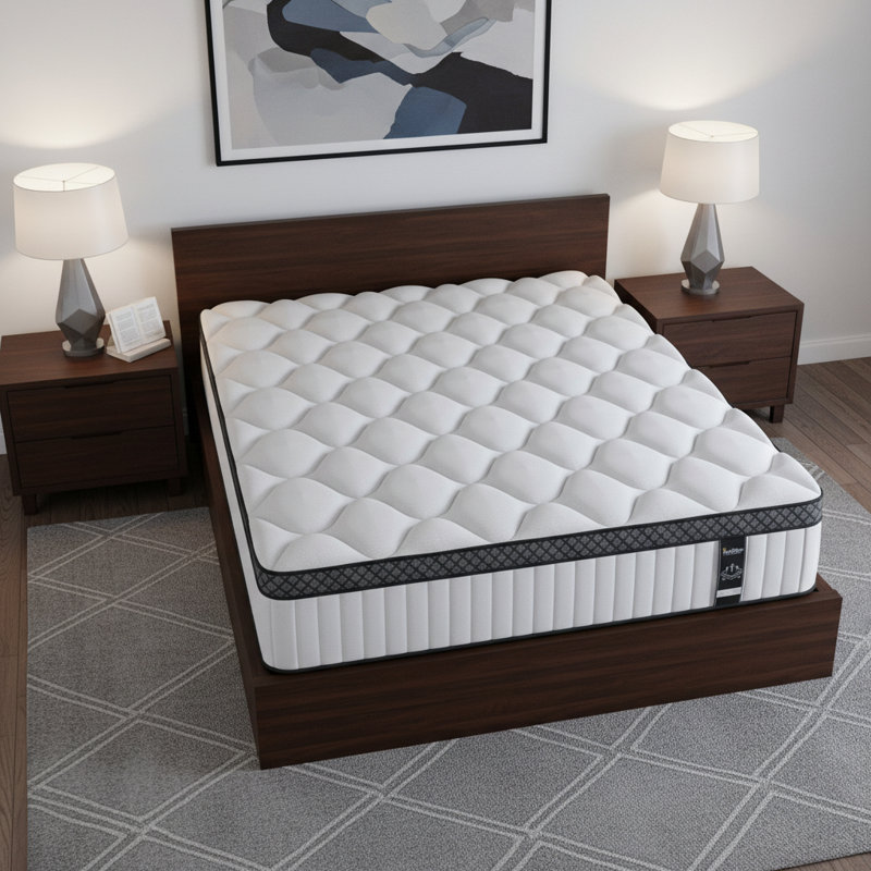 Matelas double hybride 12 po