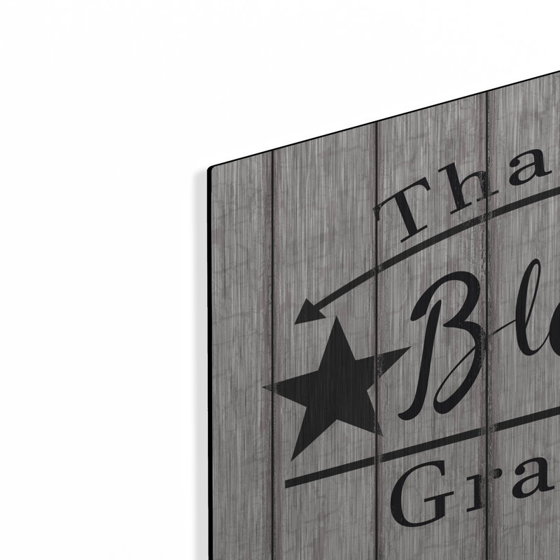 «Blessed Thankful Grateful» par Linda Spivey, H 16 po x l 24 po
