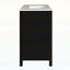 Meuble-lavabo autoportant exceptionnel avec fonctionnalité excellente et attrait élégant