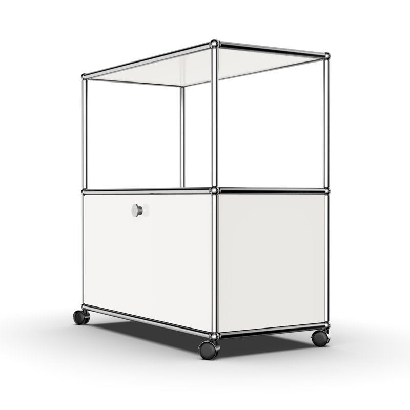 Johnphilip 29.5'' Wide 2 - Shelf Storage Cabinet, White