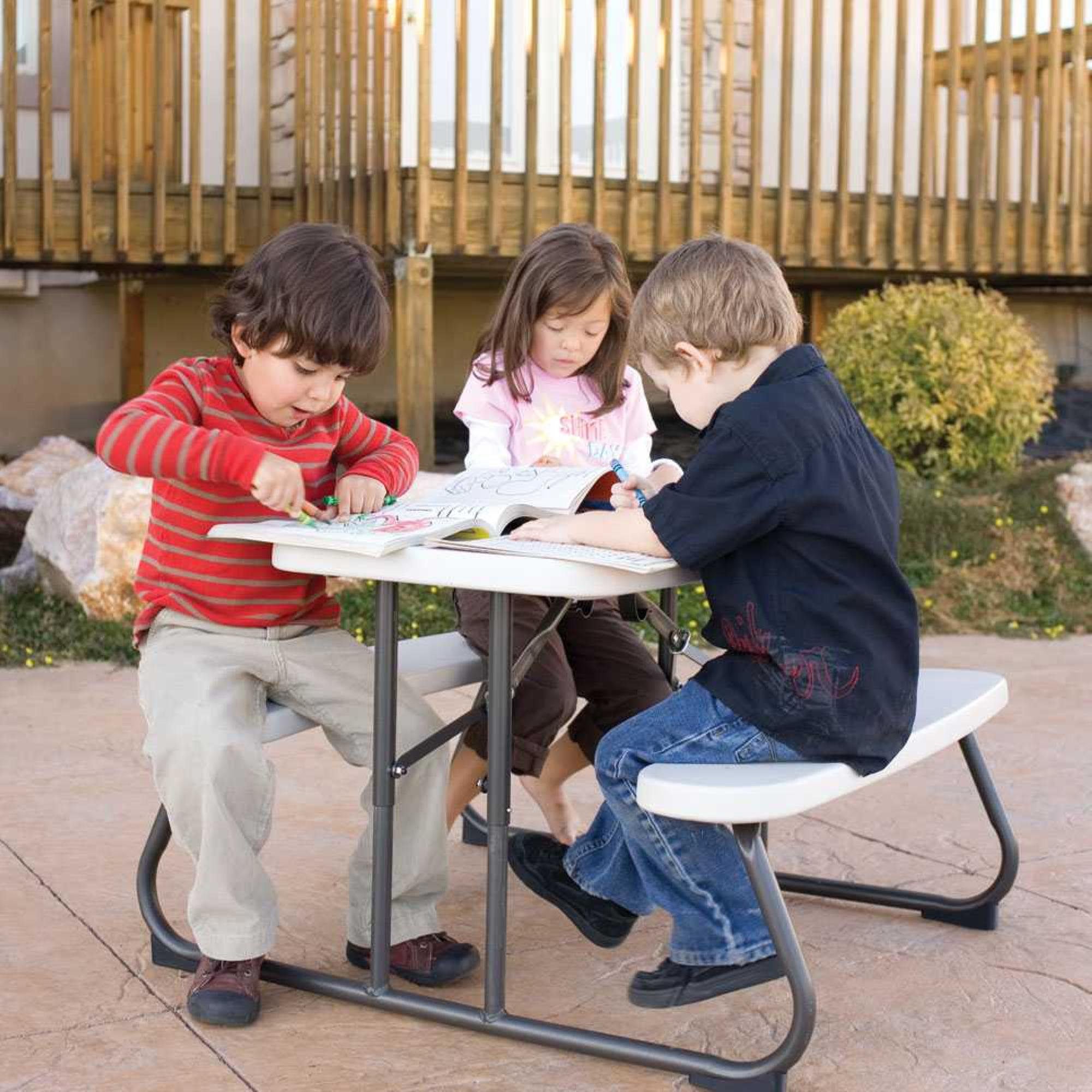 Lifetime Table de pique-nique en plastique et résine pour enfants et  Commentaires - Wayfair Canada