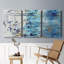 Waters Edge II - Toile tendue avec châssis de qualité supérieure - Prêt à être accroché-1866971197