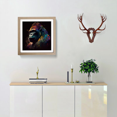 Gorilla Digital No.1 - Framed Print
