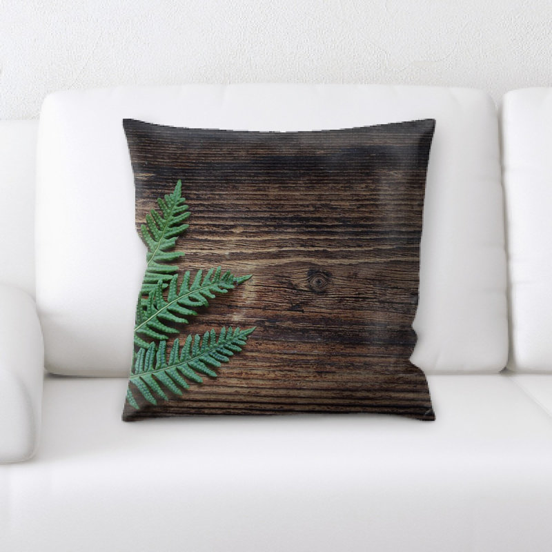 Housse et insert de coussin carré Fern