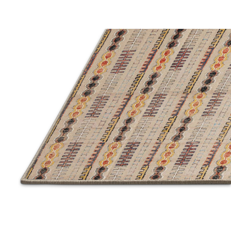 Abstract Indoor Rug, Runner 2' x 5'