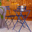 Harbour Housewares - 2 Seater Sussex Bistro Set - Round-86608556
