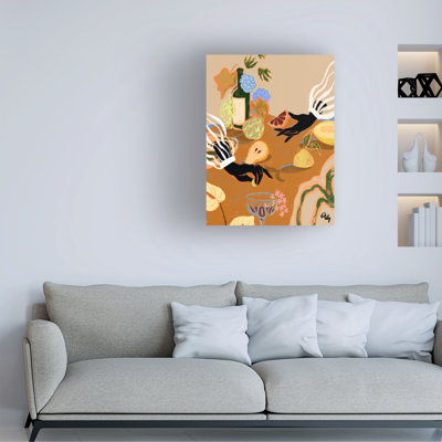 «Handful of Love on Canvas» par Arty Guava, reproduction