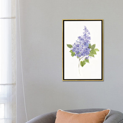 Dainty Botanical Lilac by Sally Swatland - Painting Print