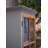 23.62" Gray Rectangular Solid Wood Wine Racks