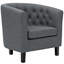 Ensemble de fauteuils rembourrés en tissu Modway Prospect-2041713295