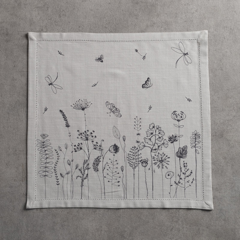 Cotton No Pattern Square Napkin