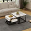 Trestle Coffee Table with Storage