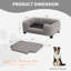 Canapé pour chien Filoteia avec revêtement amovible-1263887033-1263886981