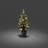 45cm H Lighted Artificial Spruce Christmas Tree