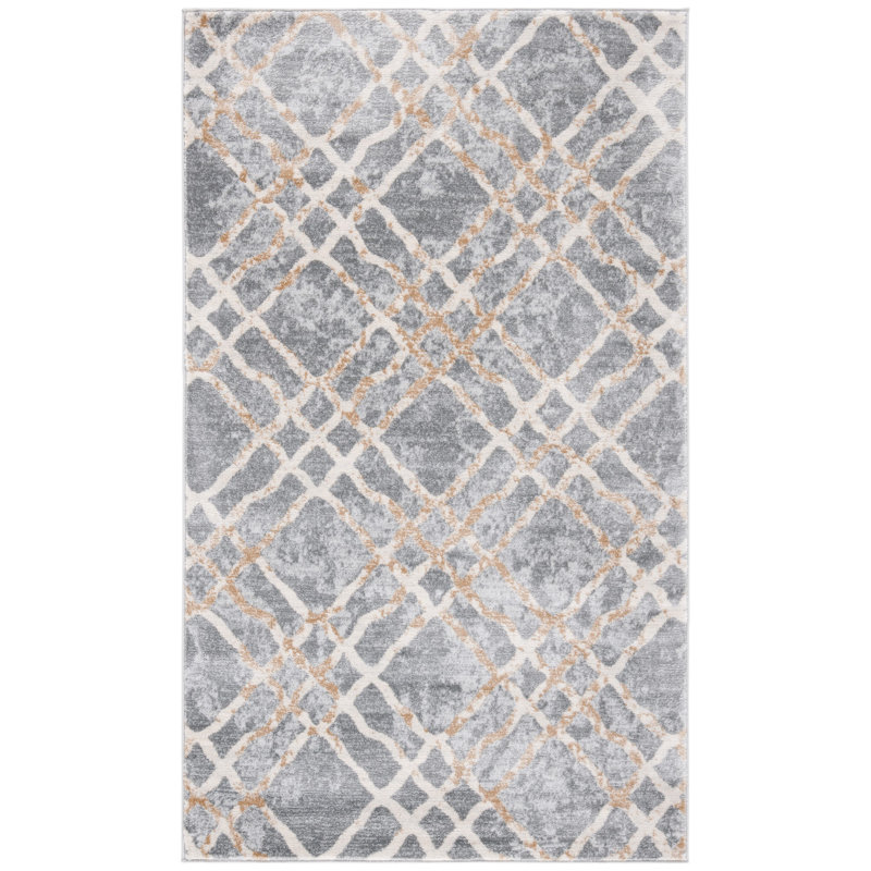 Tapis géométrique Winnols Performance, Rectangulaire 3 pi x 5 pi