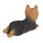 Yorkshire Terrier Dog Lying Down Statue