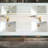 60'' Wall Mounted Double Bathroom Vanity with Engineered Stone Top and LED Light-851420842