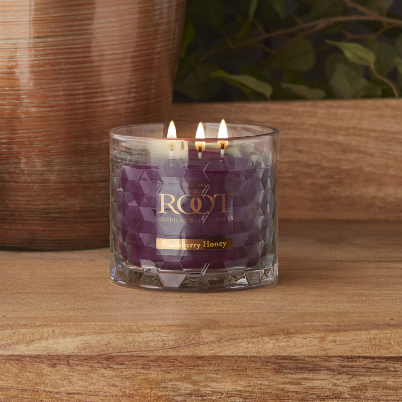 Honeycomb Blackberry Honey Scented Jar Candle