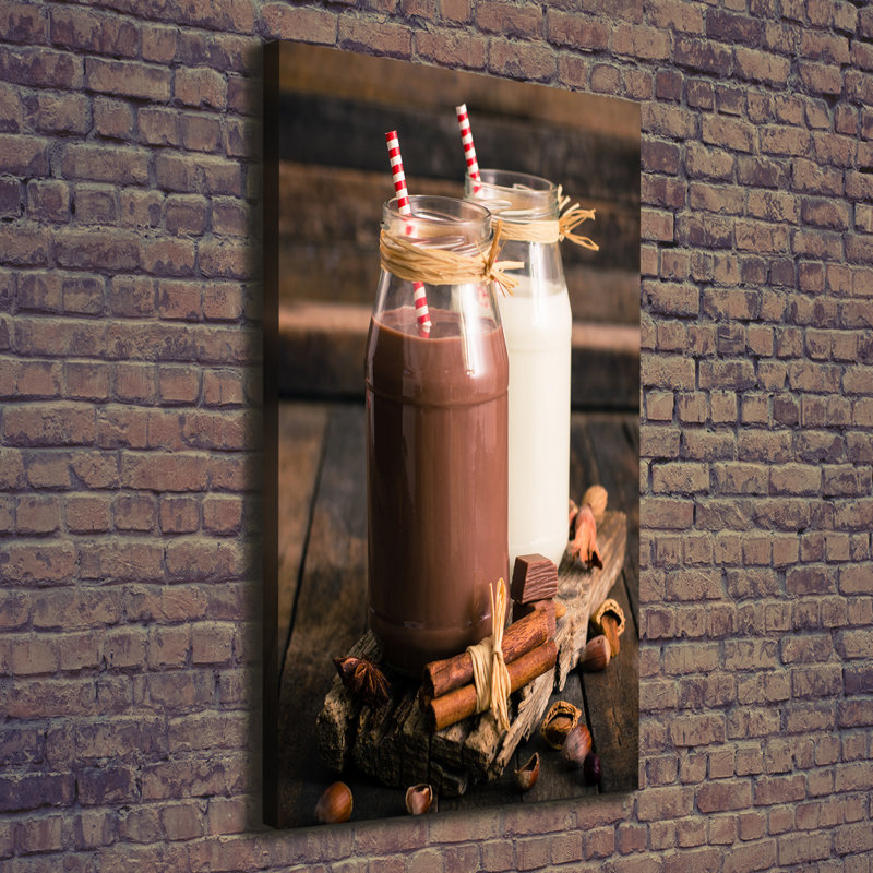 Milk Shakes - Wrapped Canvas Print