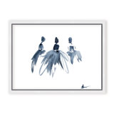 'Study Of Dress No.5' Framed Print Wall Art