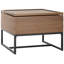Table basse à tréteaux avec rangement Genetta