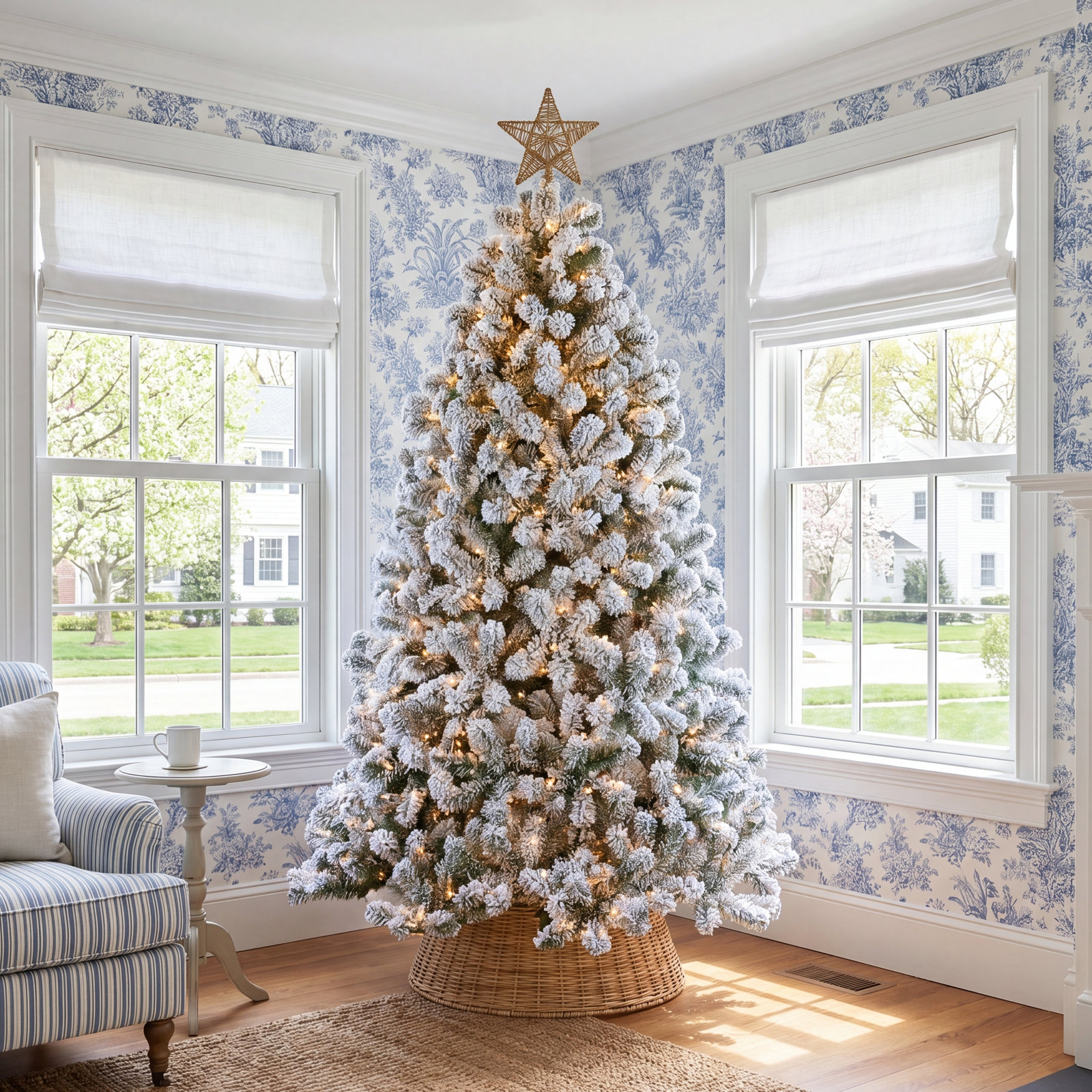 7' Pre-Lit Tree