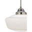 Luminaire suspendu 1 lumières scolaire single Moshier