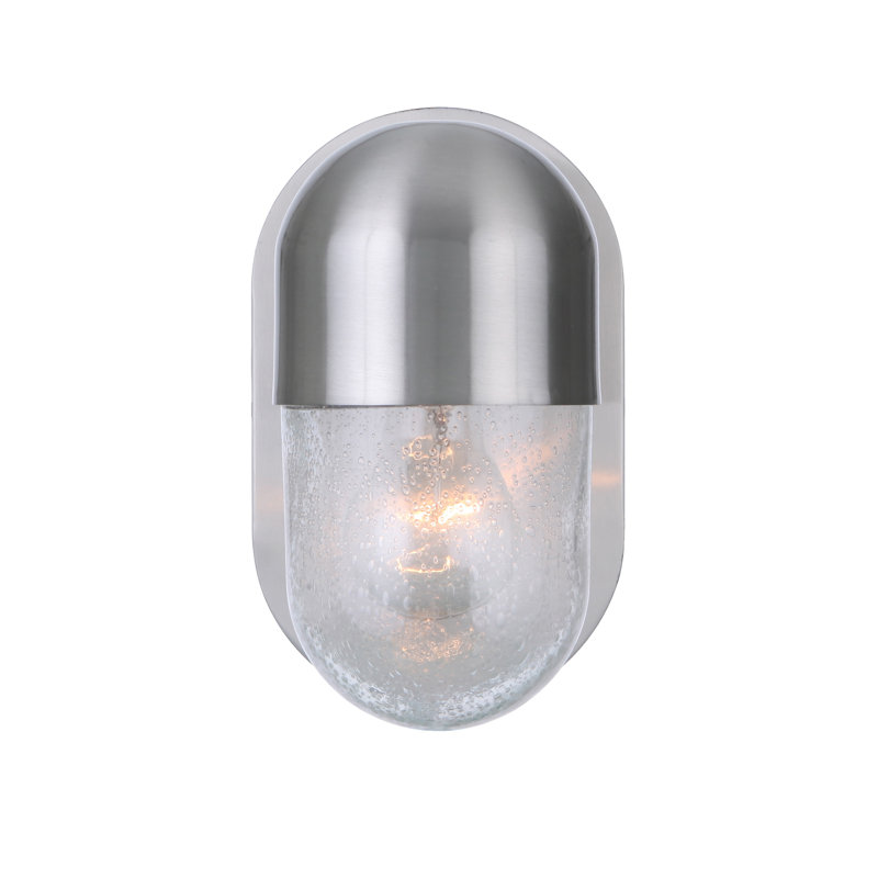 Plafonnier encastré 1 lumière Rochel, Nickel