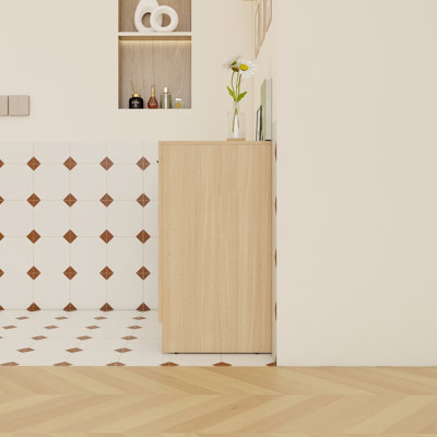 Slim Freestanding Bathroom Storage Cabinet, Single Door, Perfect For Narrow Spaces And Organizing Essentials