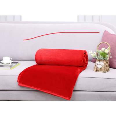 Porphyrios Plain Weave / Muslin Heated Throw Blanket