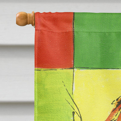 Crab Double Sided 40'' H x 28'' W Polyester House Flag